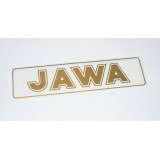 SAMOLEPKA - JAWA - OBDÉLNÍK -  (ZLATÁ NA PRŮHLEDNÉM PODKLADU)